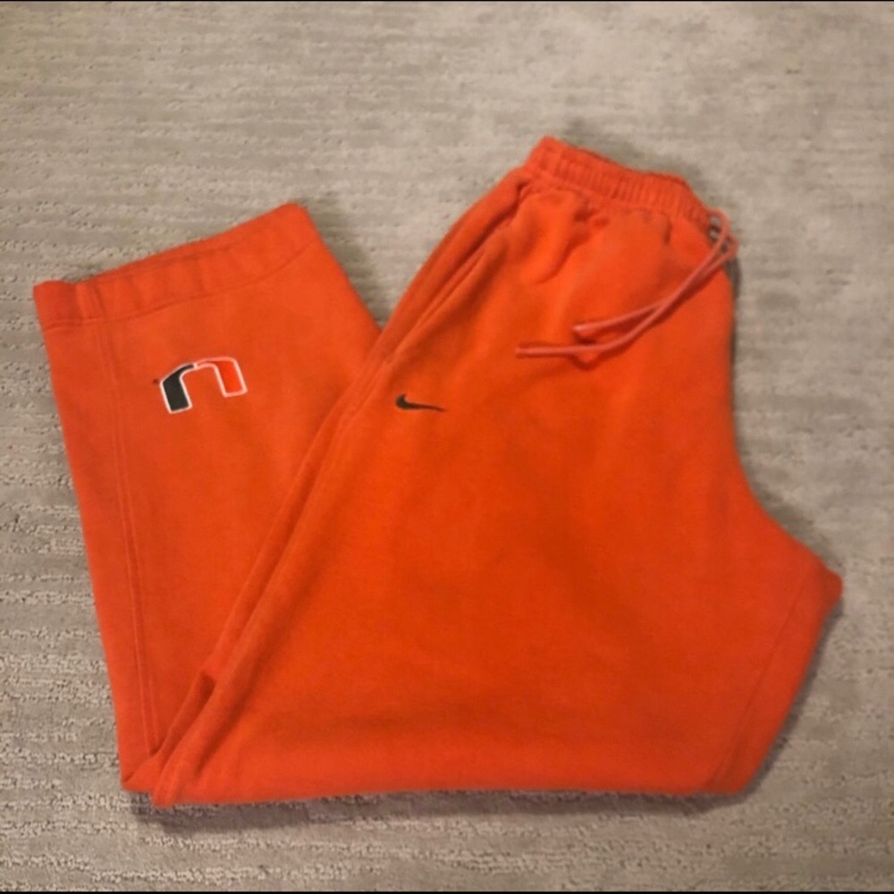 Miami Hurricane Nike sweatpants